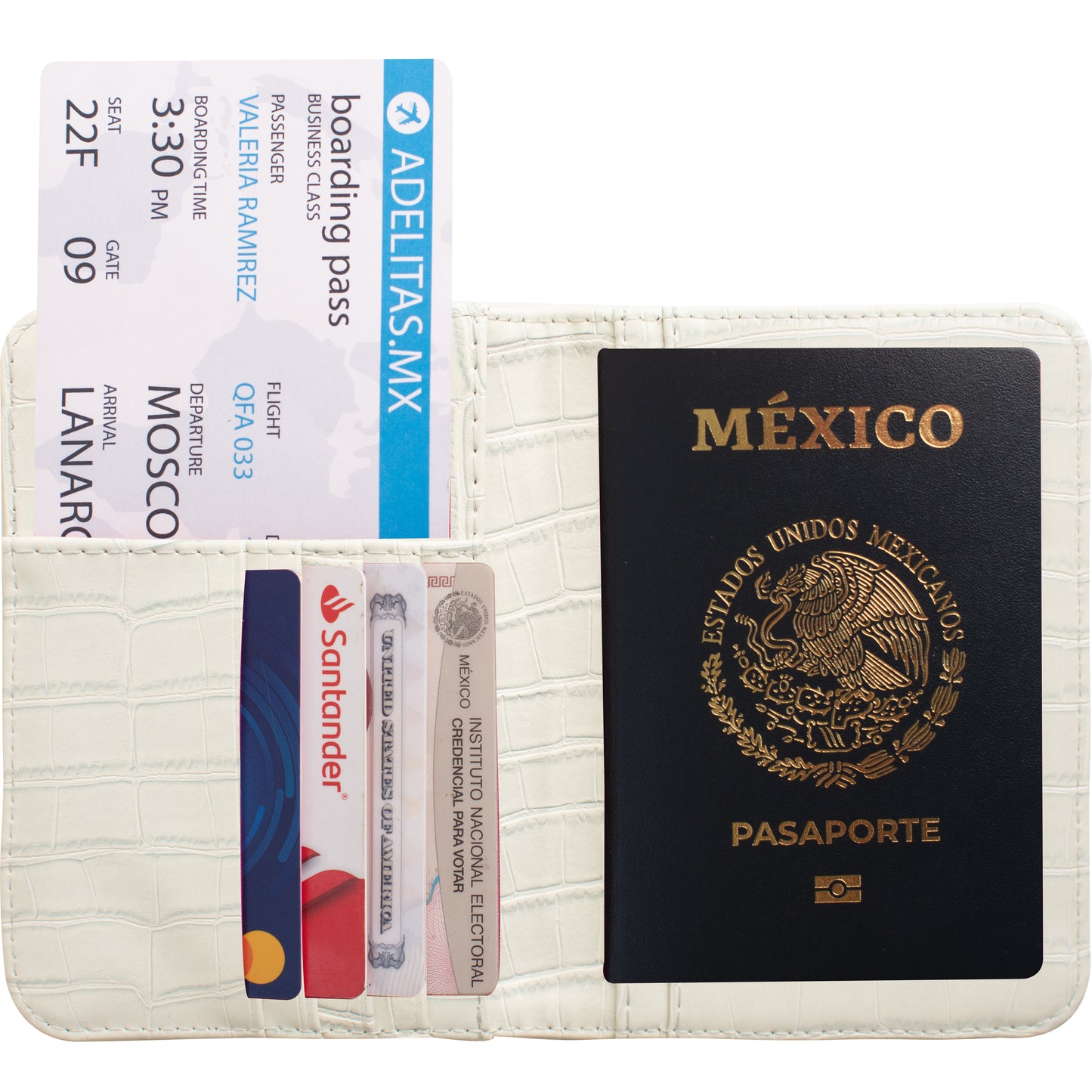 Porta Pasaporte Textura Drilo