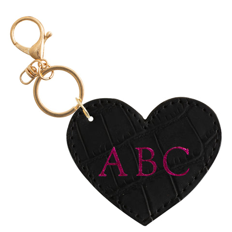 Drilo Black Heart Keychain 