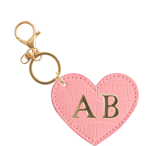 Drilo Pink Heart Keychain