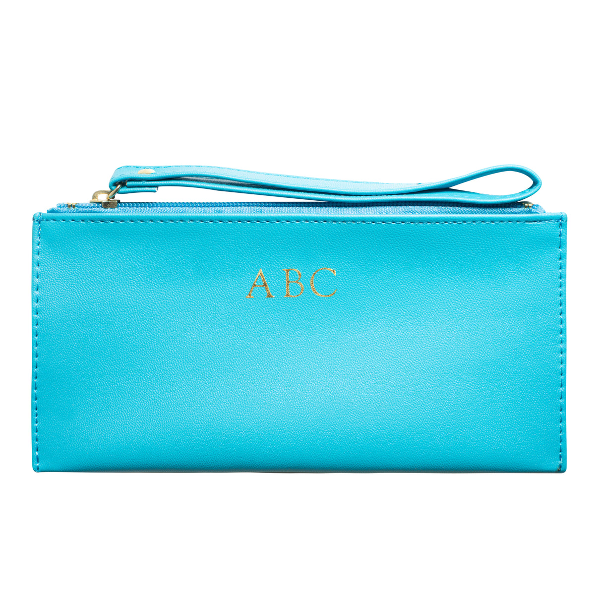 Turquoise Wristlet Bag