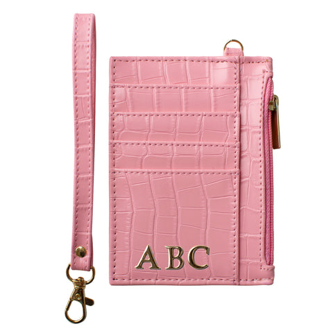 Drilo Pink Wallet Card Holder 