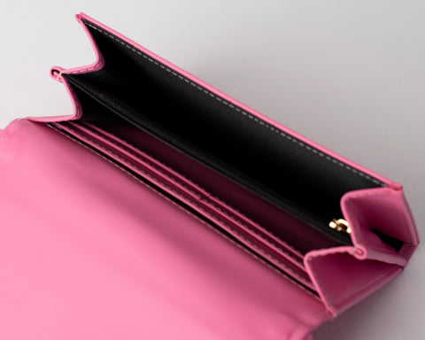 Pink Crossbody Wallet