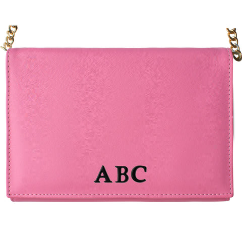 Pink Crossbody Wallet